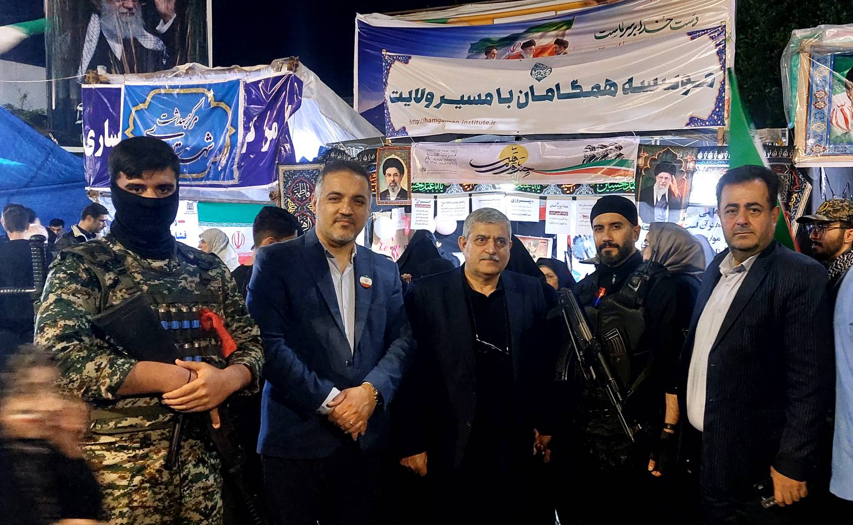 حضور پررنگ هیأت پزشکی ورزشی مازندران در تجمعات مردمی مرکز استان در قالب رزمایش جنگ رمضان