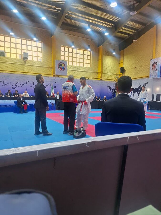 پوشش پزشکی مسابقات انتخابی تیم ملی کاراته آقایان توسط فدراسیون پزشکی ورزشی