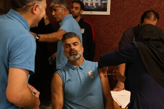 واکسیناسیون ملی پوشان فوتبال توسط فدراسیون پزشکی ورزشی