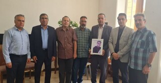 تجلیل از خانواده شهید ورزشکار احمدرضا صفری زاده-کرمان