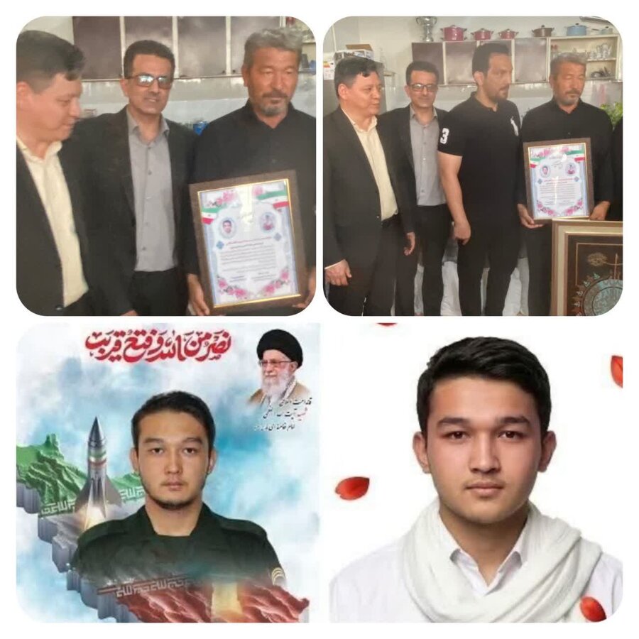 تجلیل از مقام شهید ورزشکار کاظم شافعی توسط هیات پزشکی ورزشی خراسان رضوی