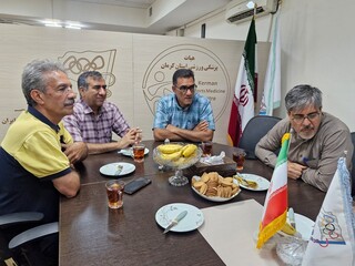 اولین نشست هیأت رئیسه پزشکی ورزشی کرمان
