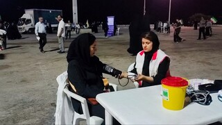 هشتمین پویش سراسری ایستگاه رایگان تندرستی در بندرعباس