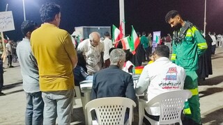 هشتمین پویش سراسری ایستگاه رایگان تندرستی در بندرعباس