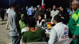 هشتمین پویش سراسری ایستگاه رایگان تندرستی در بندرعباس