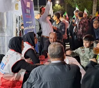 برگزاری ایستگاه تندرستی شهر شهرکرد - چهار محال و بختیاری