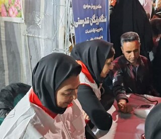 برگزاری ایستگاه تندرستی شهر شهرکرد - چهار محال و بختیاری