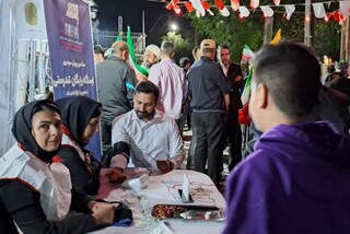 برگزاری ایستگاه تندرستی شهر شهرکرد - چهار محال و بختیاری