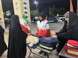 برگزاری ایستگاه تندرستی شهرستان بروجن - چهار محال و بختیاری