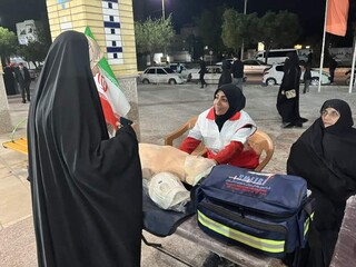 برگزاری ایستگاه تندرستی شهرستان بروجن - چهار محال و بختیاری