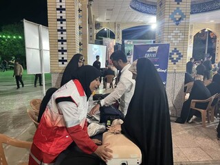 برگزاری ایستگاه تندرستی شهرستان بروجن - چهار محال و بختیاری
