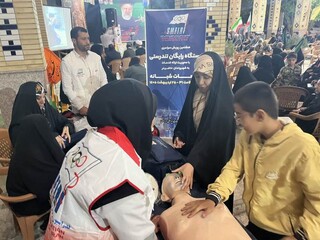 برگزاری ایستگاه تندرستی شهرستان بروجن - چهار محال و بختیاری