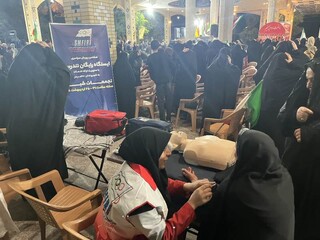 برگزاری ایستگاه تندرستی شهرستان بروجن - چهار محال و بختیاری
