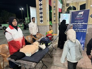 برگزاری ایستگاه تندرستی شهرستان بروجن - چهار محال و بختیاری