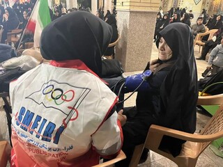برگزاری ایستگاه تندرستی شهرستان بروجن - چهار محال و بختیاری
