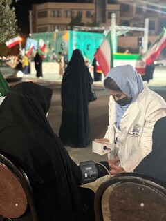 دومین شب از اجرای هشتمین پویش ایستگاه رایگان تندرستی در یزد