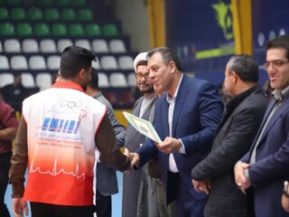 پوشش پزشکی مسابقات فوتسال توسط هیأت پزشکی ورزشی سیرجان