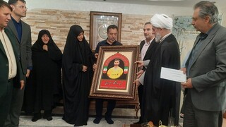 تجلیل از خانواده شهدای ورزشکار