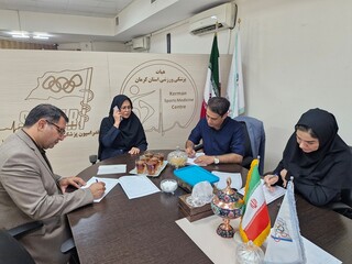 حضور مدیرکل و معاونین ورزش و جوانان استان کرمان در طرح ملی سودا