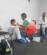 پوشش پزشکی اردوی تیم ملی کاراته توسط کمیته پوشش پزشکی مسابقات فدراسیون پزشکی ورزشی