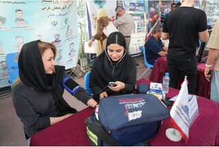 برگزاری ایستگاه سلامت در جشنواره حال خوب دریاچه ارومیه