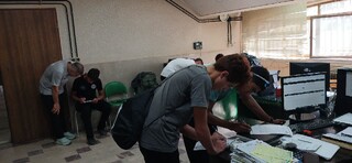 معاینات تیم ملی نوجوانان ترای اتلون توسط هیات پزشکی ورزشی کردستان