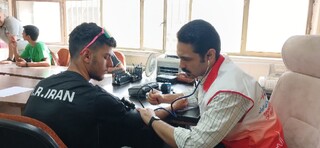 معاینات تیم ملی نوجوانان ترای اتلون توسط هیات پزشکی ورزشی کردستان