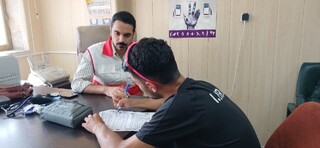 معاینات تیم ملی نوجوانان ترای اتلون توسط هیات پزشکی ورزشی کردستان