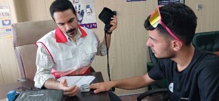 معاینات تیم ملی نوجوانان ترای اتلون توسط هیات پزشکی ورزشی کردستان
