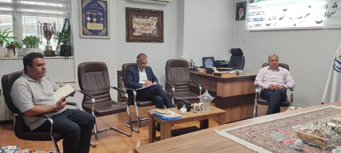 جلسه هماهنگی با محوریت انجام بازدیدهای مشترک بین حوزه شمالغرب و هیأت پزشکی ورزشی استان تهران در اداره ورزش و جوانان حوزه شمالغرب برگزار شد.