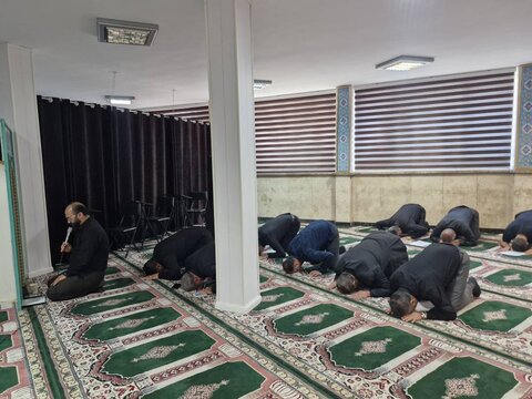 برگزاری مراسم پرفیض زیارت عاشورا توسط فدراسیون پزشکی ورزشی