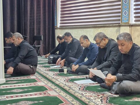 برگزاری مراسم پرفیض زیارت عاشورا توسط فدراسیون پزشکی ورزشی