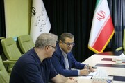 جلسه هماهنگی ارائه خدمات در مراسم بدرقه آقای شهید ایران