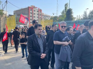 وداع دکتر نوروزی و خانواده پزشکی ورزشی با امام مجاهد شهید