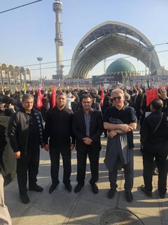 وداع رئيس هیات