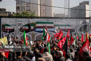 مراسم تشییع پیکر مطهر امام مجاهد شهید در تهران