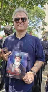 خانواده پزشکی ورزشی همگام با جامعه ورزش در  مراسم تشییع پیکر مطهر امام شهید انقلاب