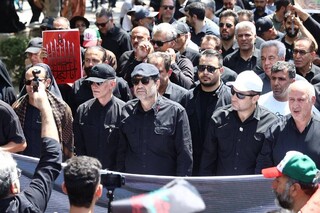 خانواده پزشکی ورزشی همگام با جامعه ورزش در  مراسم تشییع پیکر مطهر امام شهید انقلاب