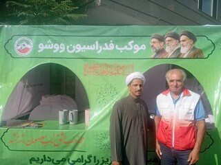 پیگیری ارائه خدمات توسط کادر پوشش مسابقات فدراسیون پزشک ورزشی در موکب‌های دیگر فدراسیون‌های ورزشی