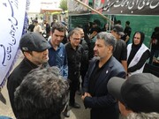 بازدید دکتر دنیامالی وزیر ورزش و جوانان از موکب هیات پزشکی ورزشی قم