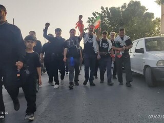 شرکت اعضا هیات پزشکی در تشیع امام مطهر - چهار محال و بختیاری