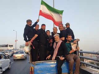 شرکت اعضا هیات پزشکی در تشیع امام مطهر - چهار محال و بختیاری