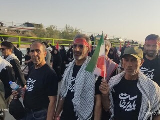 شرکت اعضا هیات پزشکی در تشیع امام مطهر - چهار محال و بختیاری