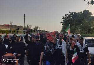 شرکت اعضا هیات پزشکی در تشیع امام مطهر - چهار محال و بختیاری