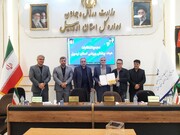 با اهدای لوح سپاس از خدمات دکتر کمال نوراله زاده در هیأت پزشکی ورزشی اردبیل تجلیل شد