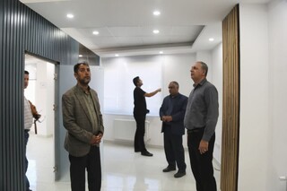 بازدید مدیرکل ورزش و جوانان کردستان از دفتر و ساختمان اداری هیأت پزشکی ورزشی استان