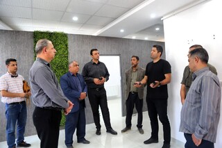 بازدید مدیرکل ورزش و جوانان کردستان از دفتر و ساختمان اداری هیأت پزشکی ورزشی استان