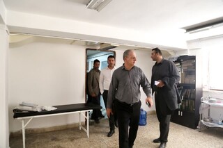بازدید مدیرکل ورزش و جوانان کردستان از دفتر و ساختمان اداری هیأت پزشکی ورزشی استان