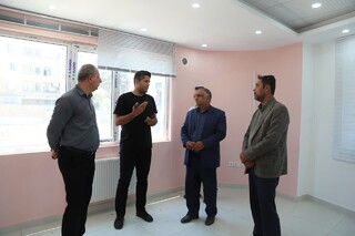 بازدید مدیرکل ورزش و جوانان کردستان از دفتر و ساختمان اداری هیأت پزشکی ورزشی استان