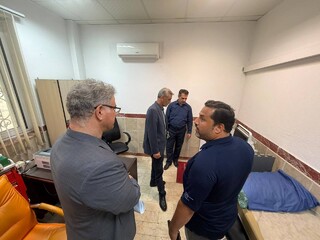 بازدید دکتر نوروزی از هیات پزشکی ورزشی گیلان